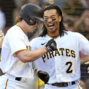 Connor Joe is swinging a hot stick for the Pittsburgh Pirates