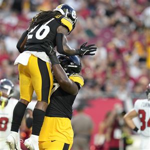 Steelers' 1st-team offense looks sharp on only possession in