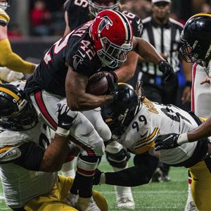 Hours after visiting his father's grave, Connor Heyward caught his first  NFL touchdown