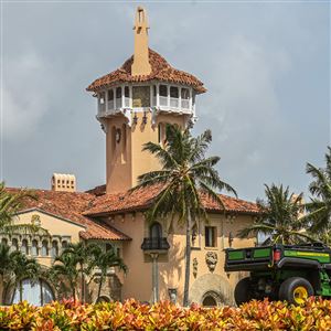 Former President Donald Trump's Mar-A-Lago residence in Palm Beach, Fla., on Aug. 9, 2022