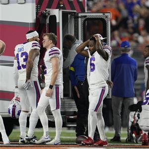 Buffalo Bills fans welcome new signings with wings at airport (video)