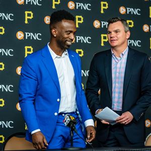 Miguel Andujar, Jack Suwinski deliver late to help Pirates polish off  14-win improvement in 2023