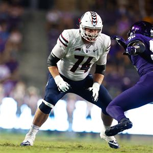 Steelers rookie tackle Jake Dixon took an odd path from Bethel Park to  Duquesne to — hopefully — Heinz Field