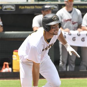 Pirates' Ji Man Choi homers against lefty Valdez, more at-bats,  opportunities potentially in store