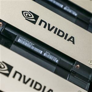 Nvidia H100 chips inside a server room at the Yotta Data Services Pvt. data center, in Navi Mumbai, India, on March 14. On Tuesday, the $3 trillion chipmaker powering much of the artificial intelligence revolution said it is expanding its presence in Pittsburgh.