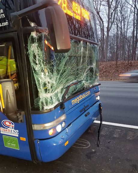 Pittsburgh to NYC crashes in New Jersey 