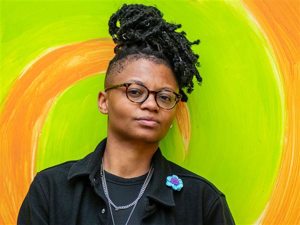 Angelica Anderson uses fashion to play with the duality of gender, sometimes tapping into a masculine look. 