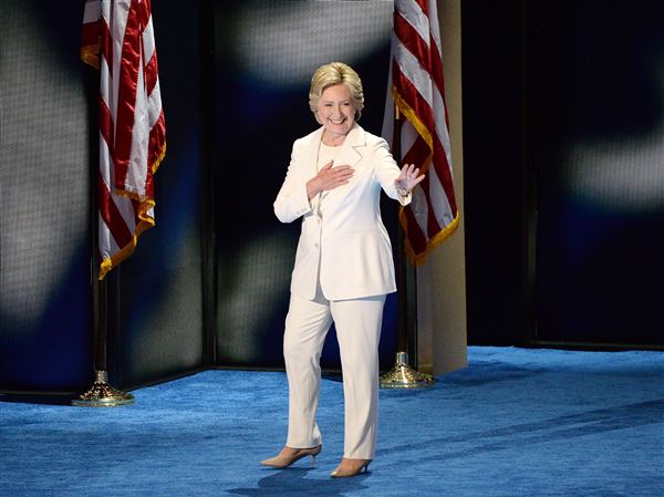 Hillary Clinton Pulls A Pantsuit Out For The DNC: The Woman Knows What  Works