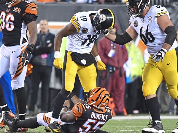 WATCH: JuJu Smith-Schuster lays into Vontaze Burfict with dirty hit