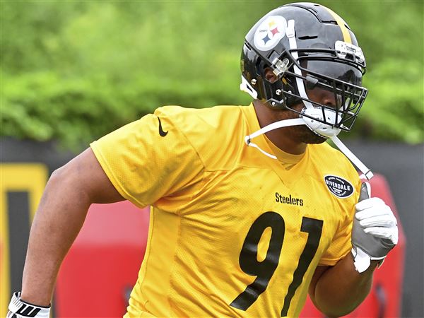 Steelers defensive end Stephon Tuitt destroyed the Titans