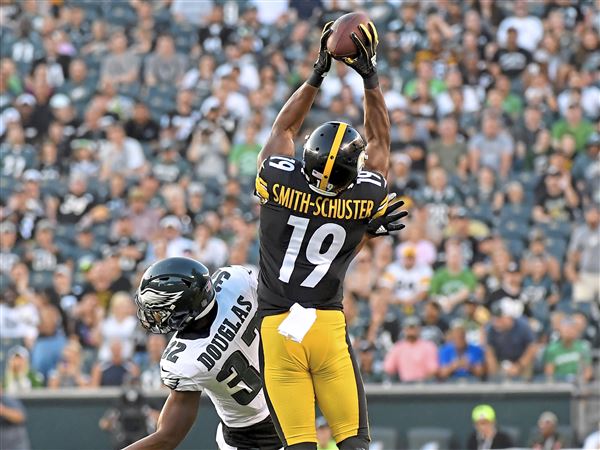 JuJu Smith-Schuster & Steelers President Art Rooney II Unveil New