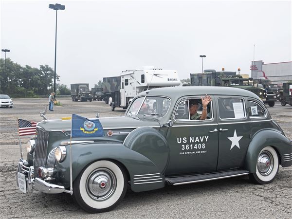 Convoy Of Vintage Military Vehicles Rolls Through Western Pa On Its Way To San Francisco Pittsburgh Post Gazette