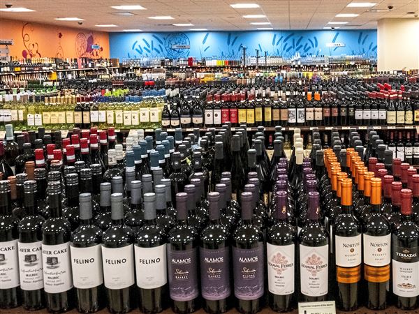 Wine and shop spirits online