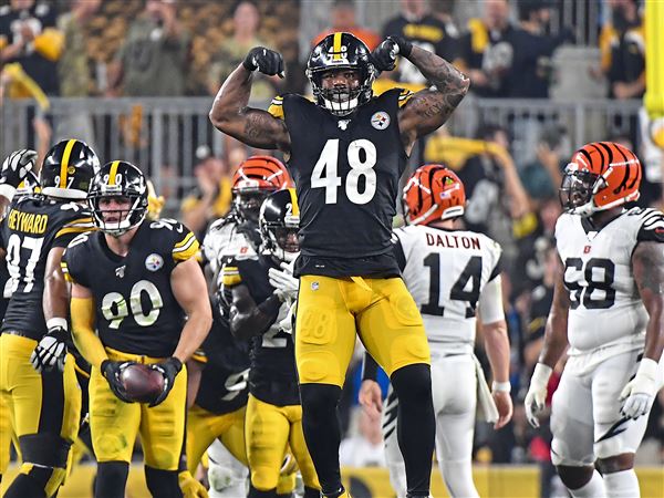 Steelers sack Andy Dalton eight times, cruise to 27-3 victory over