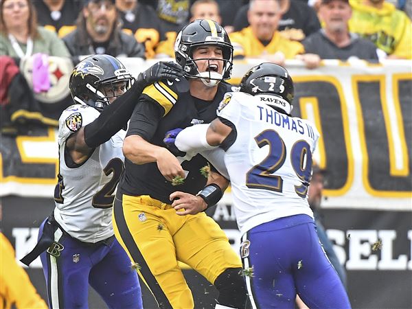 Mason Rudolph Knocked Out After Huge Hit, Ravens vs. Steelers