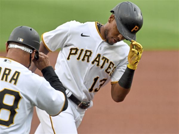 Pirates' Ke'Bryan Hayes, son of ex-Yankees, Phillies star Charlie Hayes,  called out on home run 