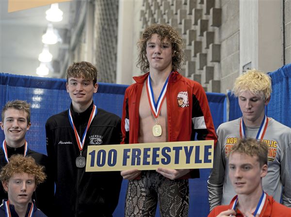 High school swimming notebook: Indiana's Kessler halfway to sweep