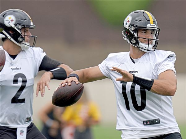 NFL rumors: The Mitch Trubisky reason Mason Rudolph could stay with Steelers