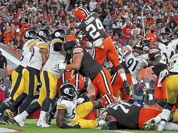 Trubisky, Steelers' offense bog down in loss to Browns - The San Diego  Union-Tribune