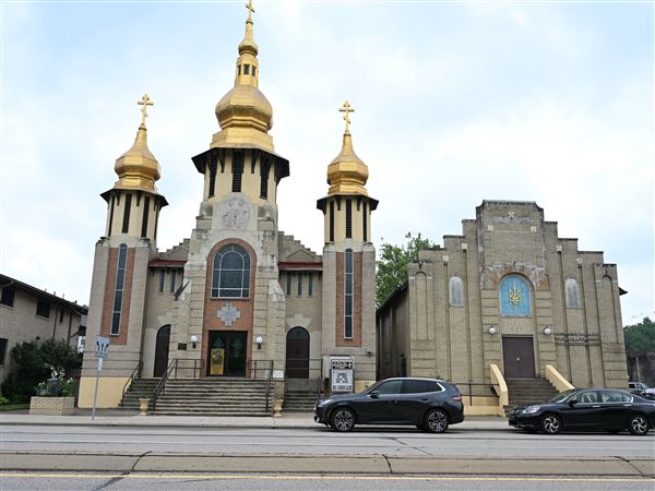 St. Peter & St. Paul Ukrainian Orthodox Church in Carnegie on Friday, June 6, 2025.  Slug: UKRAINIAN060725 