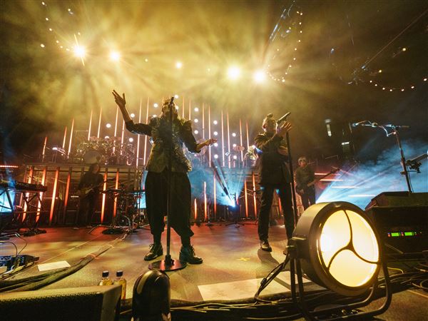 Primus, Puscifer, and A Perfect Circle blurred the lines between band and performance art during Sessanta V2.0 at the Petersen Events Center in Oakland on Tuesday, May 20, 2025.