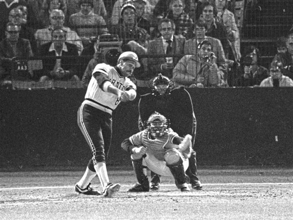 Batting Helmet worn by PIttsburgh Pirate Willie Stargell in the 1979 World  Series