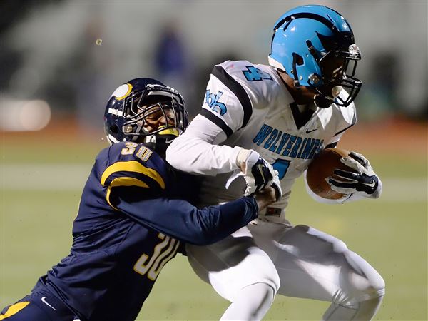 Woodland Hills' Miles Sanders and Jo-El Shaw: dangerous runners and close  friends