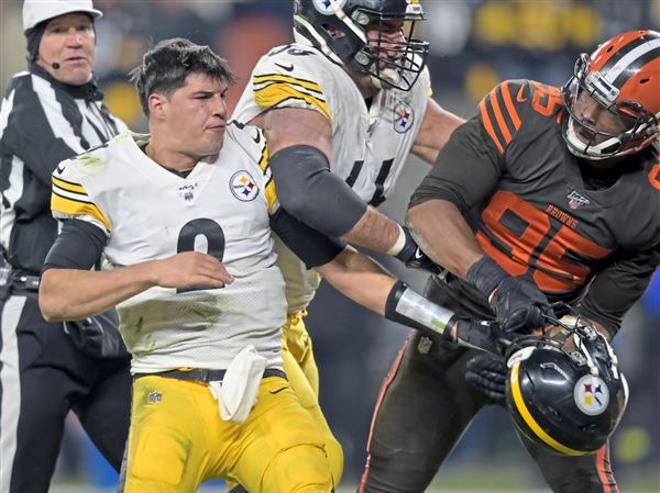 N.F.L. Fines Mason Rudolph $50,000 for Role in Brawl With Browns