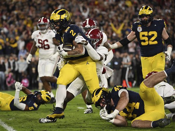 Blake Corum sends Michigan to College Football Playoff