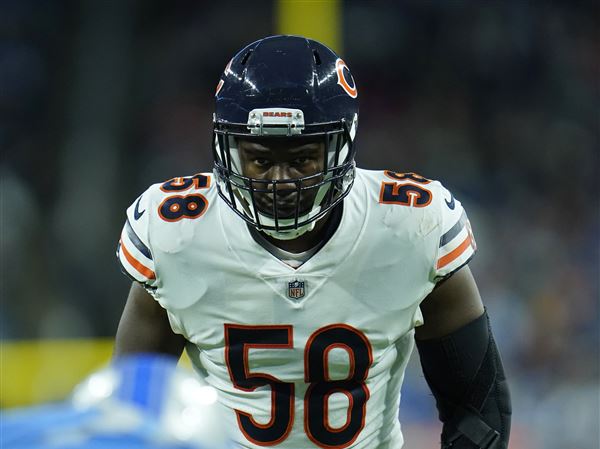 Bears LB Roquan Smith 'felt like a kid' playing in the rain in