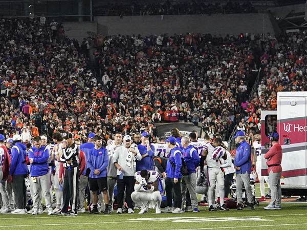 Bengals game postponed after Bills player needs life-saving