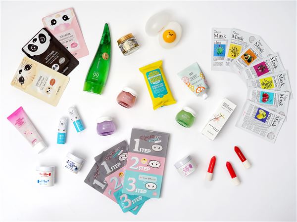 famous korean face products