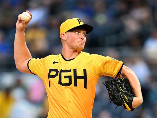 North Shore Tavern Mound Visit: Mitch Keller has hit a breaking ball bump