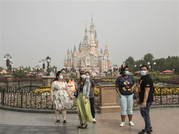 Shanghai Disneyland Reopens With Anti Virus Controls Pittsburgh Post Gazette