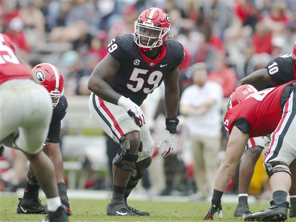 Steelers trade up for Georgia's Broderick Jones in NFL Draft