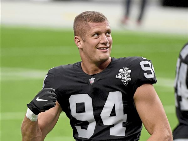 Gay NFL player Carl Nassib creates Pride cleats to support LGBT+ youth