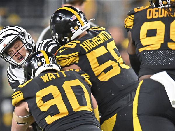 Getty Images - T.J. Watt #90 of the Pittsburgh Steelers