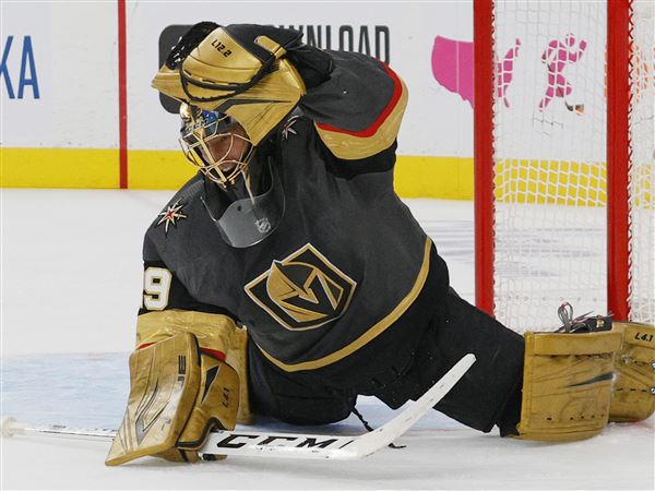 Marc-Andre Fleury turns back clock with new solid gold pads - The