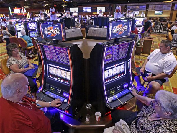 Slot machines in church