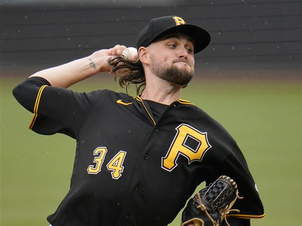 Pittsburgh Pirates starting pitcher JT Brubaker delivers during