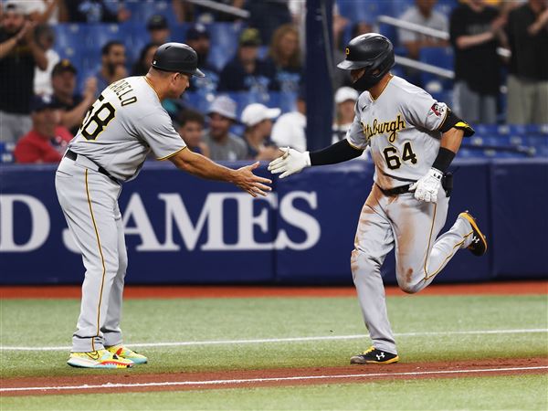 Ke'Bryan Hayes still dealing with shoulder soreness, as Pirates third  baseman remains out against Tampa Bay Rays