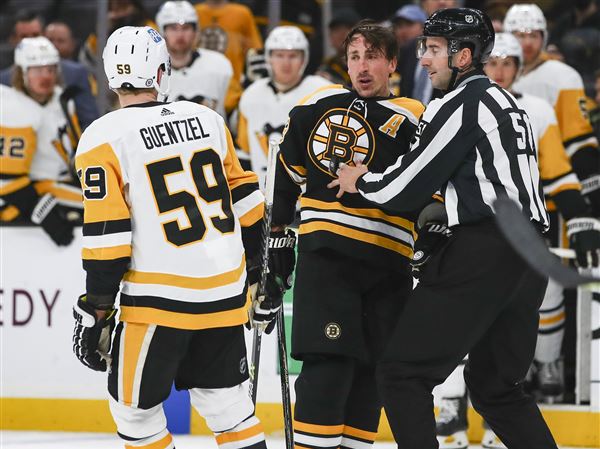 Watch: Bruins, Penguins players rock old school baseball uniforms