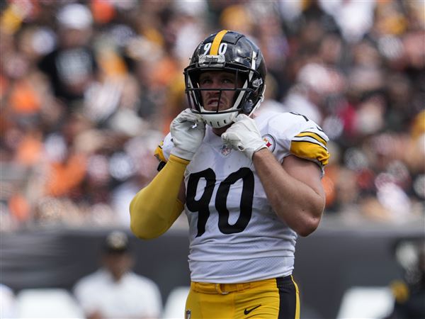 Steelers' T.J. Watt leaves vs Bengals with pectoral injury