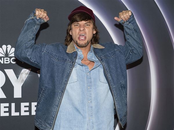 Theo Von arrives at "Opry 100: A Live Celebration", March 19, 2025, at The Grand Ole Opry House in Nashville, Tenn. 