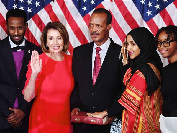 Two Reps Being Sworn In On The Quran Is Seen As A Symbolic Moment For Muslim Americans Pittsburgh Post Gazette