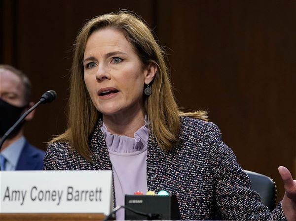 Analysis Judge Amy Coney Barrett Keeps Democrats At Bay In Senate Hearing Pittsburgh Post Gazette