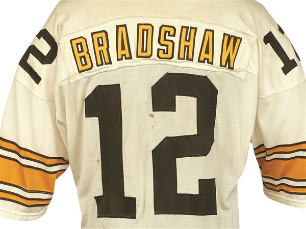 1982 Terry Bradshaw Signed #36 Pittsburgh Steelers Game Worn, Lot #81446