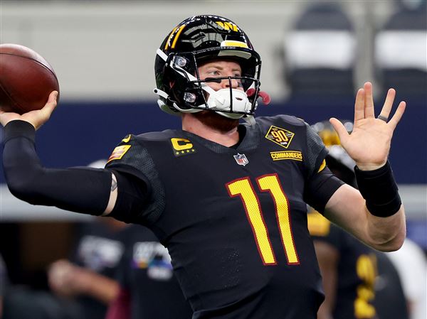 Commanders' alternate uniforms mocked for resemblance to Steelers' look