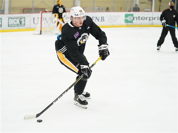 I M Ready To Go Kasperi Kapanen Practices With Penguins At Last Pittsburgh Post Gazette