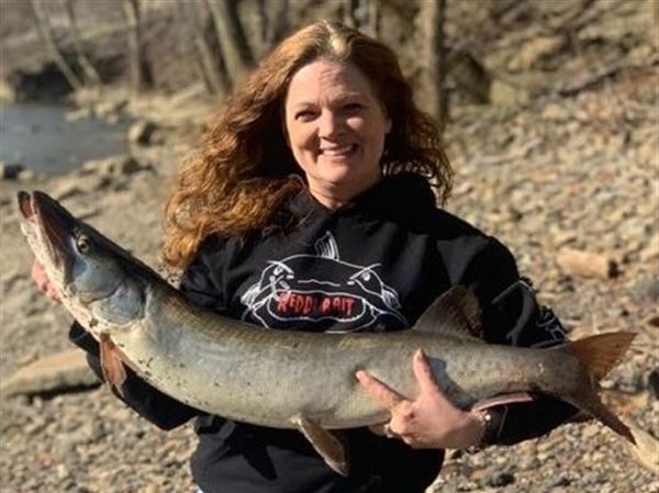 Fishing Report: Muskie caught during mother-son fishing trip in